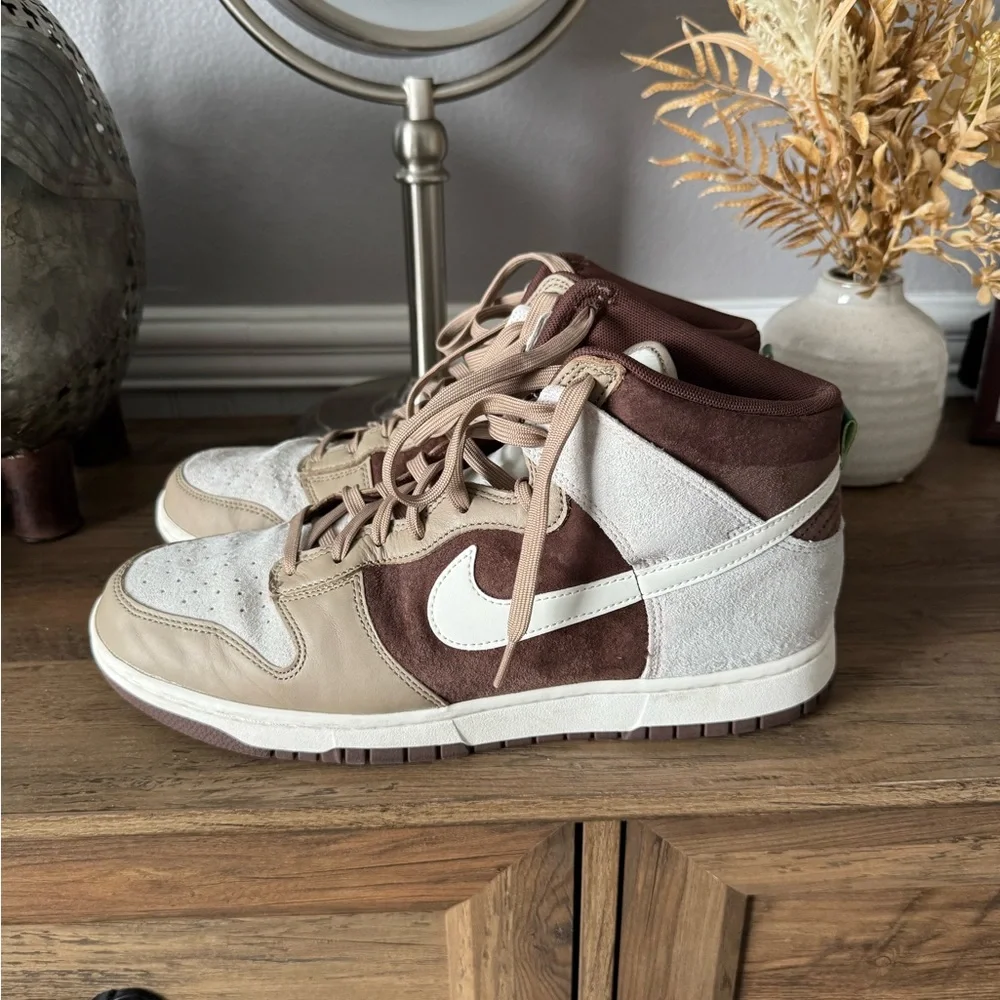 Nike Dunk High Light Chocolate - Picture 4 of 7